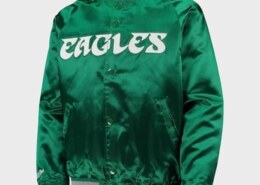 Eagles Kelly Green Varsity Jacket