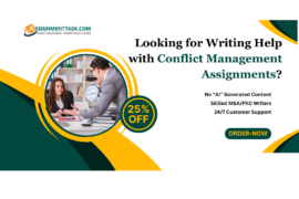 Looking for Writing Help with Conflict Management Assignments?