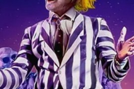 Try This Beetlejuice Striped Suit