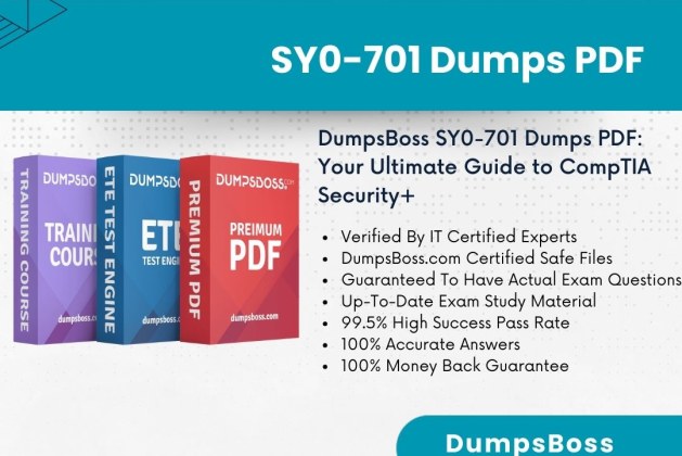 DumpsBoss SY0-701 Dumps PDF The Secret to Acing Your Security+ Exam