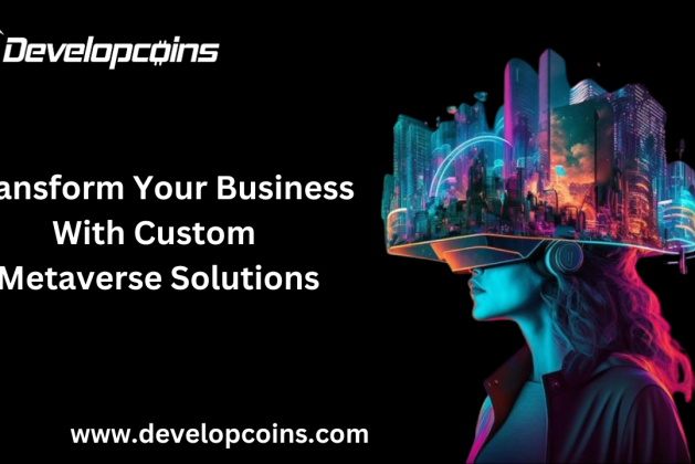 Transform Your Business with Custom Metaverse Solutions by DevelopCoins