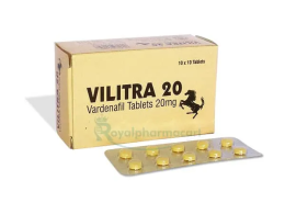 Vilitra 20mg – Beneficial tablet in the treatment ED