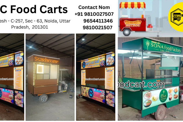 Premium IEC Food Carts for Sale in Noida, Delhi & Gurgaon